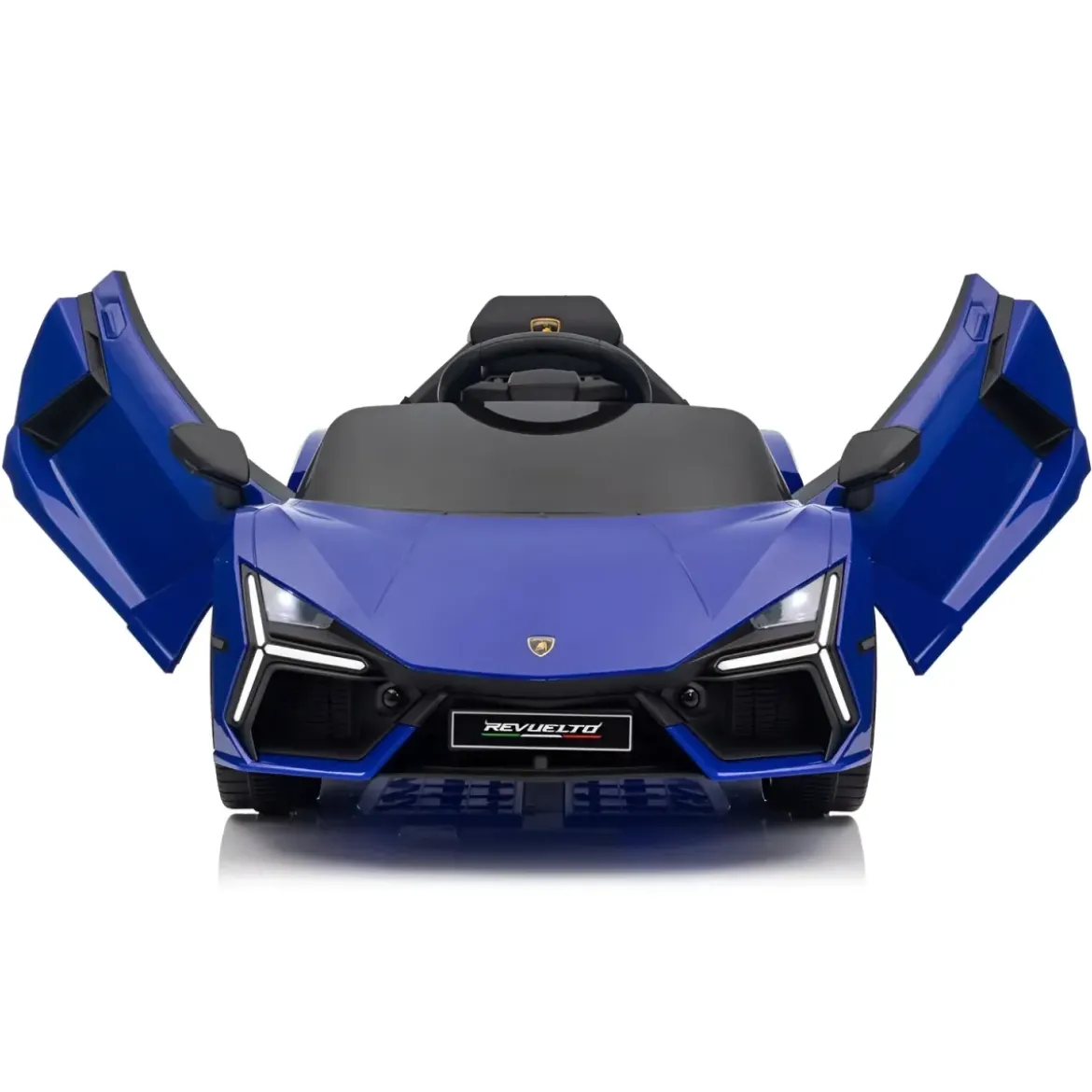 Auto Elettrica per Bambini 10,8V Lamborghini Revuelto Blu Radiocomando