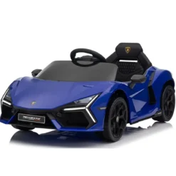 Auto Elettrica per Bambini 10,8V Lamborghini Revuelto Blu Radiocomando