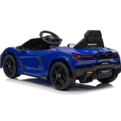 Auto Elettrica per Bambini 10,8V Lamborghini Revuelto Blu Radiocomando