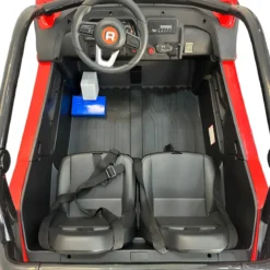 Auto Elettrica 24V per Bambini Due Posti Rosso Fuoristrada UTV
