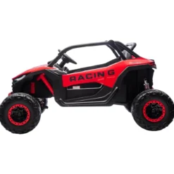 Auto Elettrica 24V per Bambini Due Posti Rosso Fuoristrada UTV