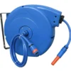 Avvolgitubo da Giardino Automatico 20m Blu da Parete Lancia Inclusa