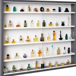 Bacheca Vetrina Collezionismo per Modellini Profumi Modellismo a Muro Vetrinetta