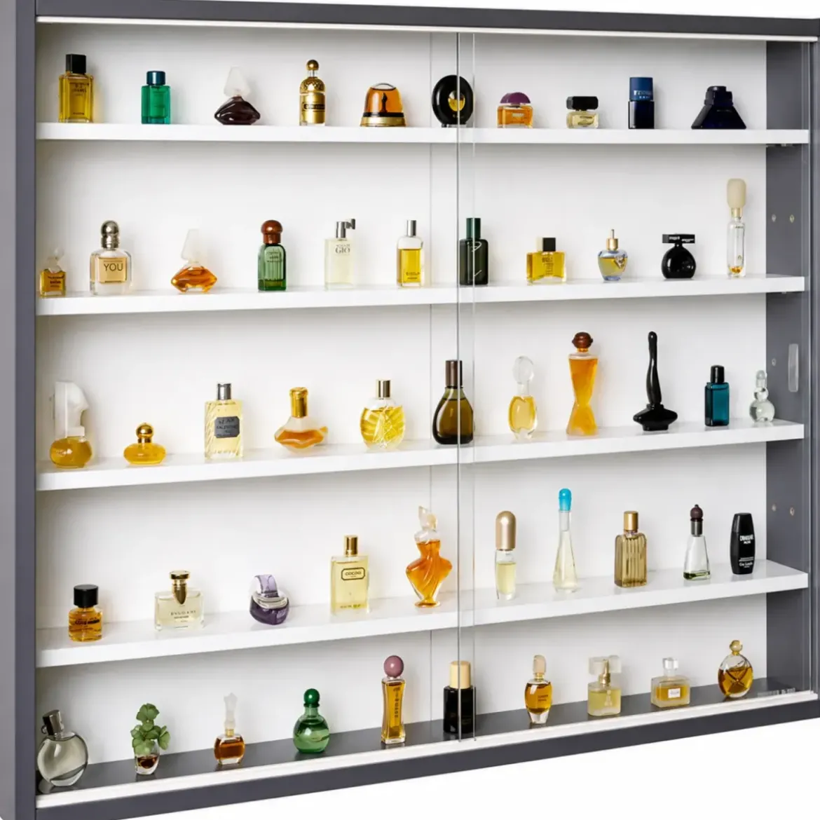 Bacheca Vetrina Collezionismo per Modellini Profumi Modellismo a Muro Vetrinetta