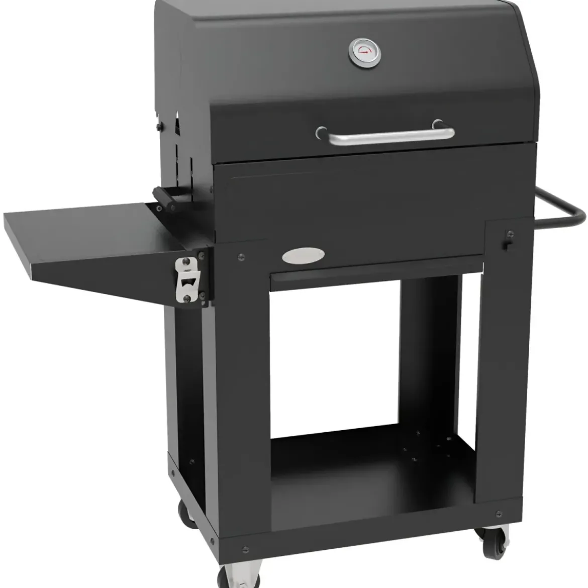 Barbecue a Carbone con Coperchio BBQ Portatile Griglia in Acciaio Inox