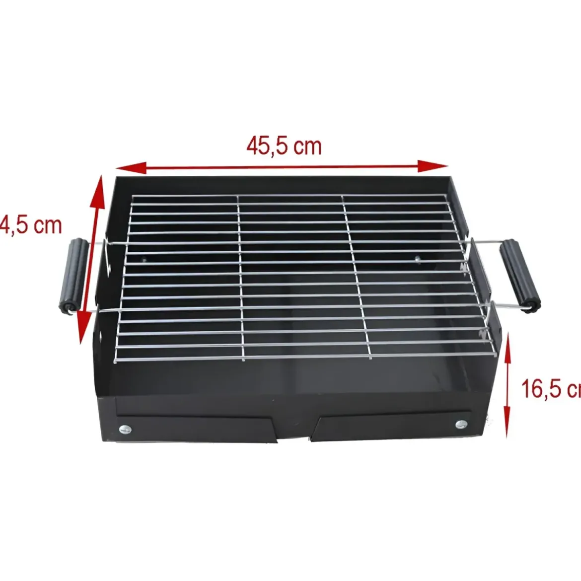 Barbecue a Carbonella BBQ Pieghevole Portatile da Giardino Campeggio