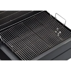Barbecue a Carbonella Carbone Portatile Legna BBQ con Coperchio Griglia Ghisa