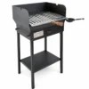 Barbecue a Carbonella Ferro Griglia Acciaio Inox Carbone BBQ da Balcone Giardino