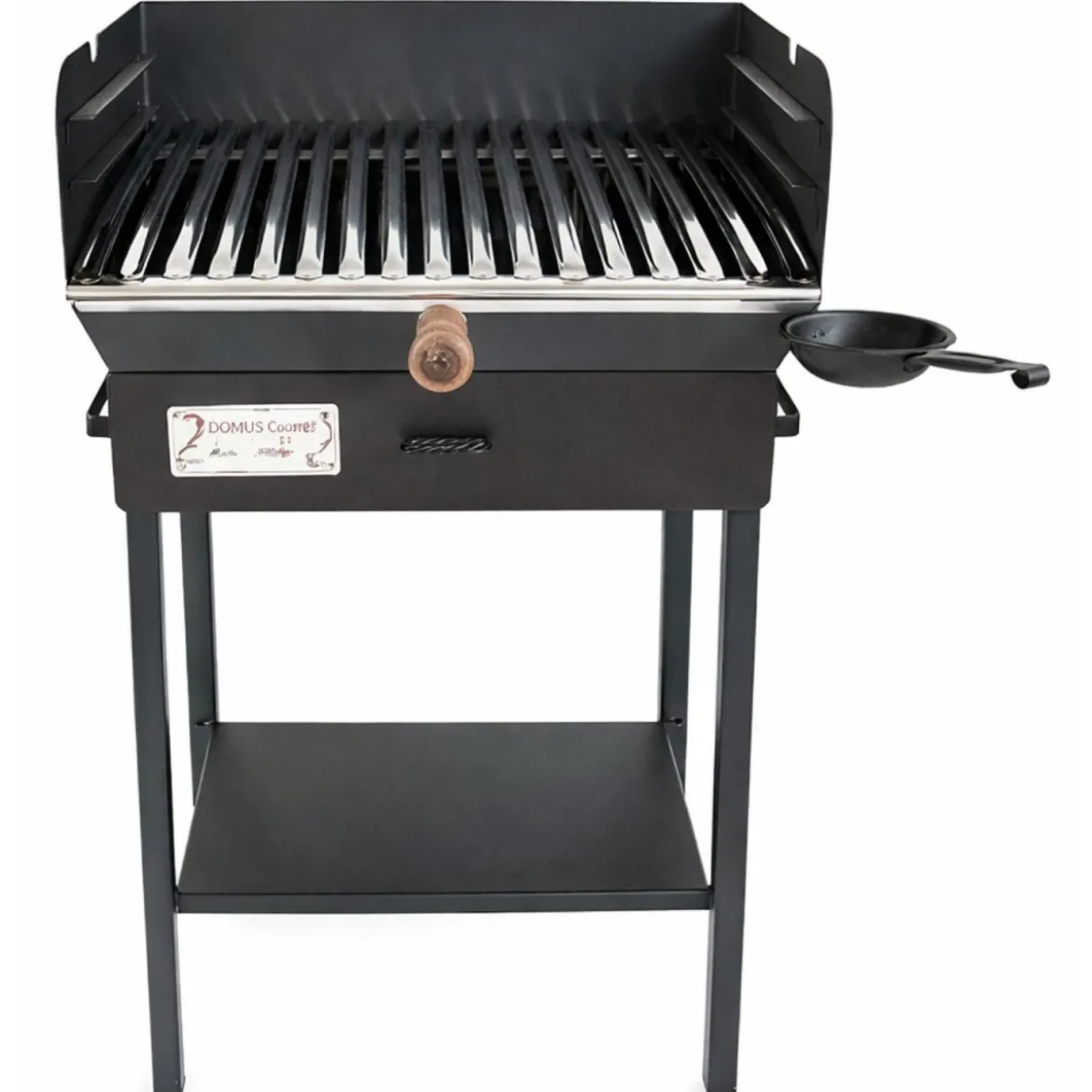 Barbecue a Carbonella Ferro Griglia Acciaio Inox Carbone BBQ da Balcone Giardino