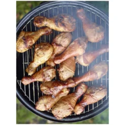 Barbecue Affumicatore a Carbone da Giardino 50x50x106 cm