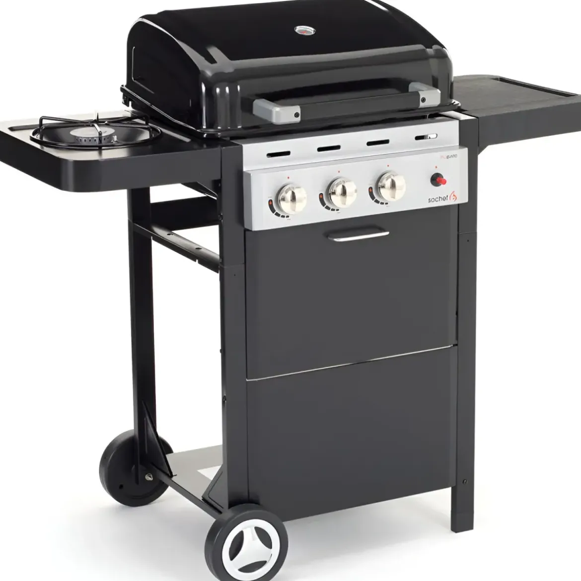Barbecue a Gas BBQ Griglia con Coperchio Bruciatori Fornello Cottura Australiana