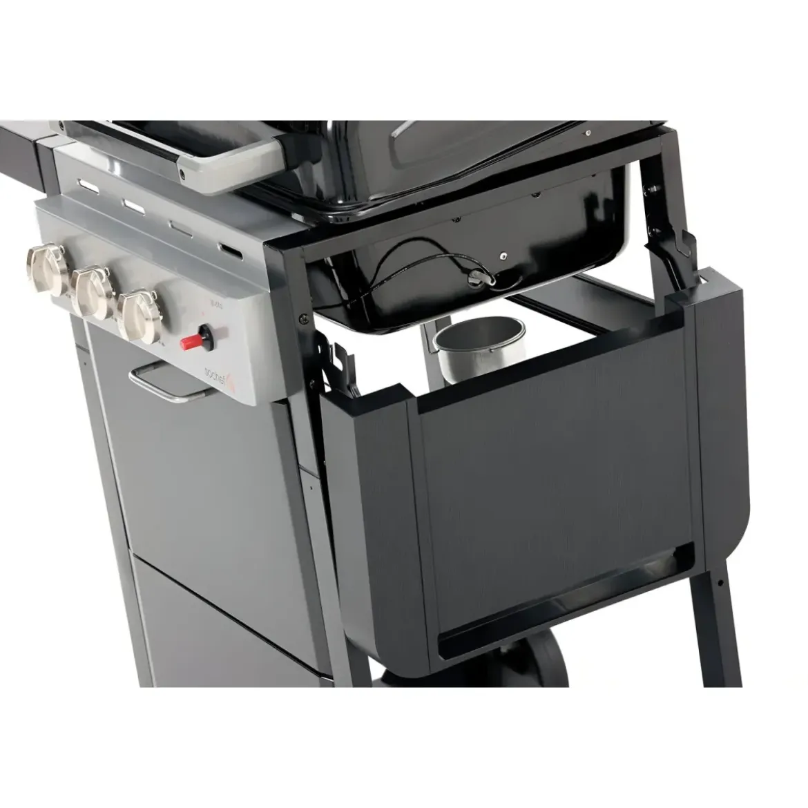 Barbecue a Gas BBQ Griglia con Coperchio Bruciatori Fornello Cottura Australiana