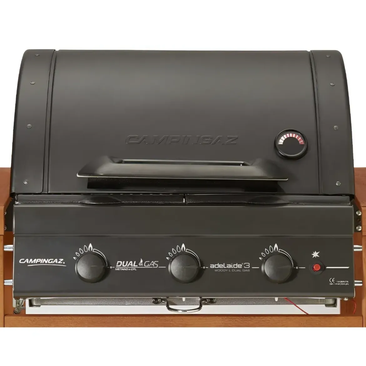 Barbecue a Gas Campignaz 3 Bruciatori Griglia in Ghisa Kit Conversione