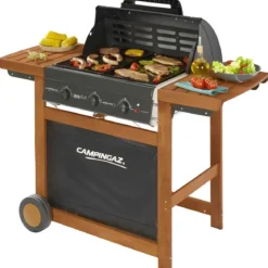 Barbecue a Gas Campignaz 3 Bruciatori Griglia in Ghisa Kit Conversione