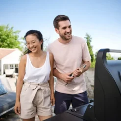 Barbecue a Gas Campignaz Compact 3 LS con Fornello Laterale