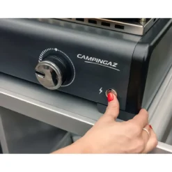 Barbecue a Gas Campignaz Plancha 3 Fuochi 76x56x31 cm Piastra Ghisa