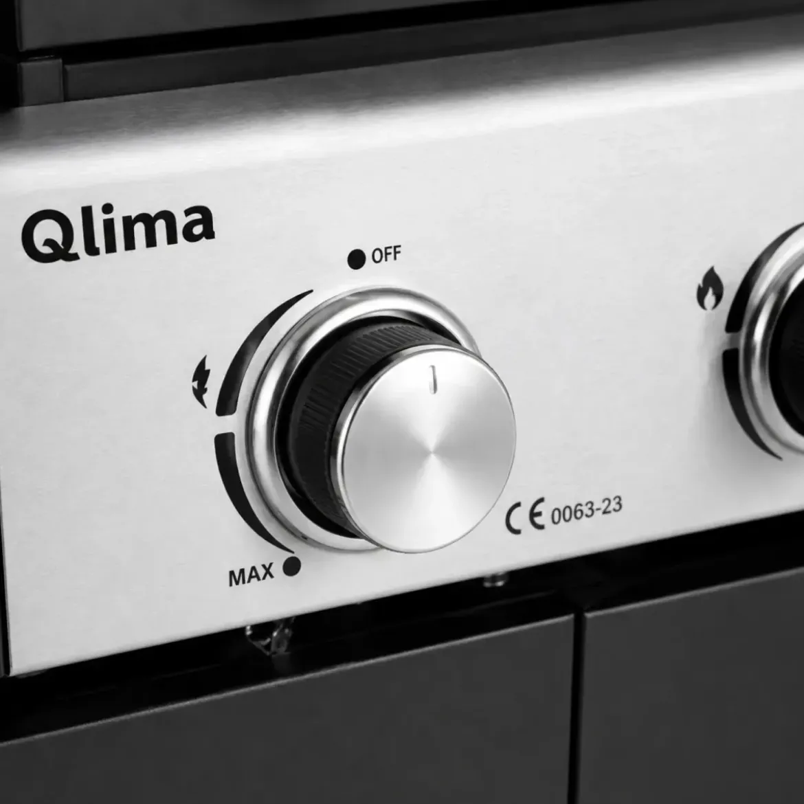 Barbecue a Gas GPL da Esterno 3 Fuochi con Coperchio in Acciaio Inox