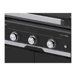 Barbecue a Gas Inox Campignaz 3 Bruciatori Piastra Griglia in Ghisa