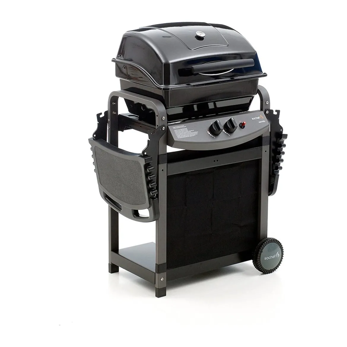 Barbecue a Gas 7.2 Kw Cottura Australiano Acciaio Inox BBQ con Griglia Esterno
