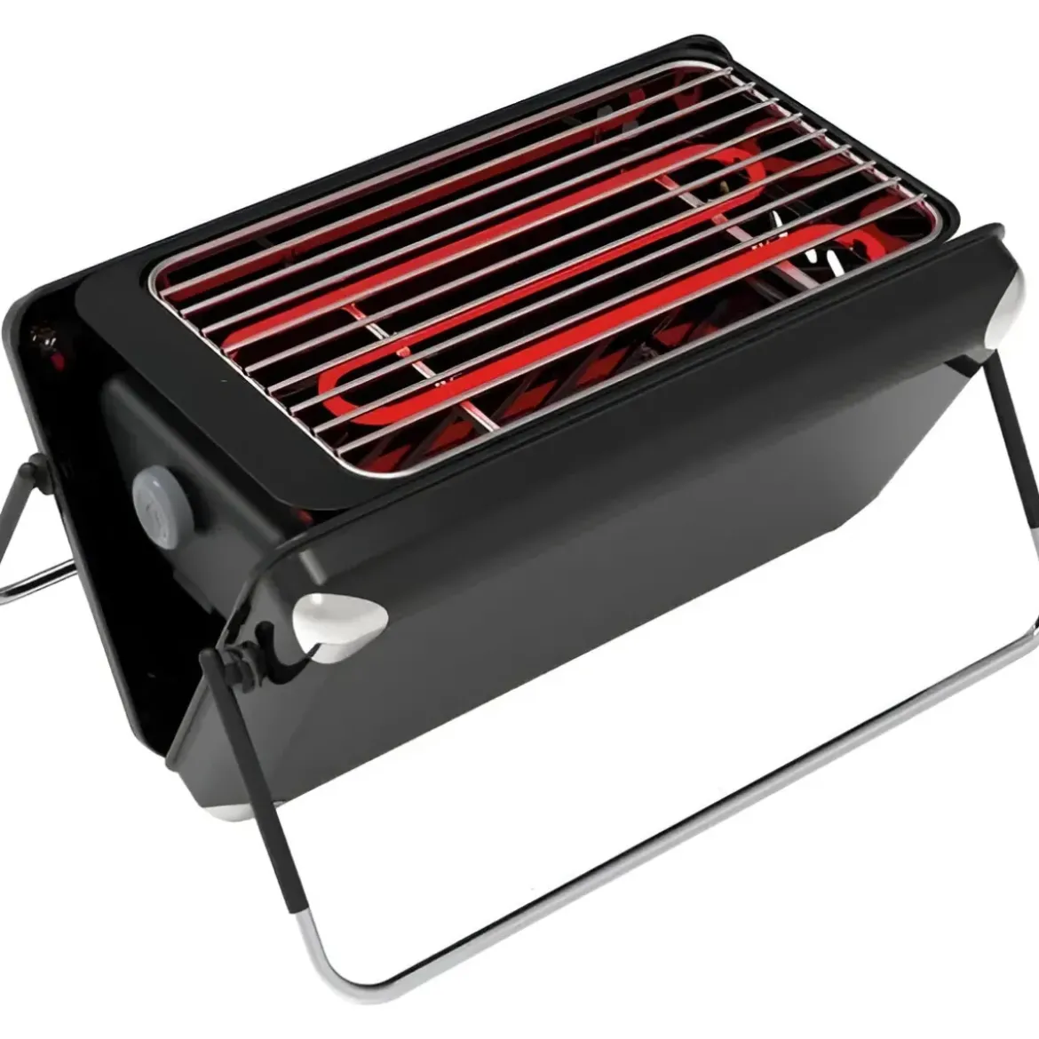 Barbecue DCG 3 in 1 Portatile 1800W Elettrico Gas Carbonella Acciaio