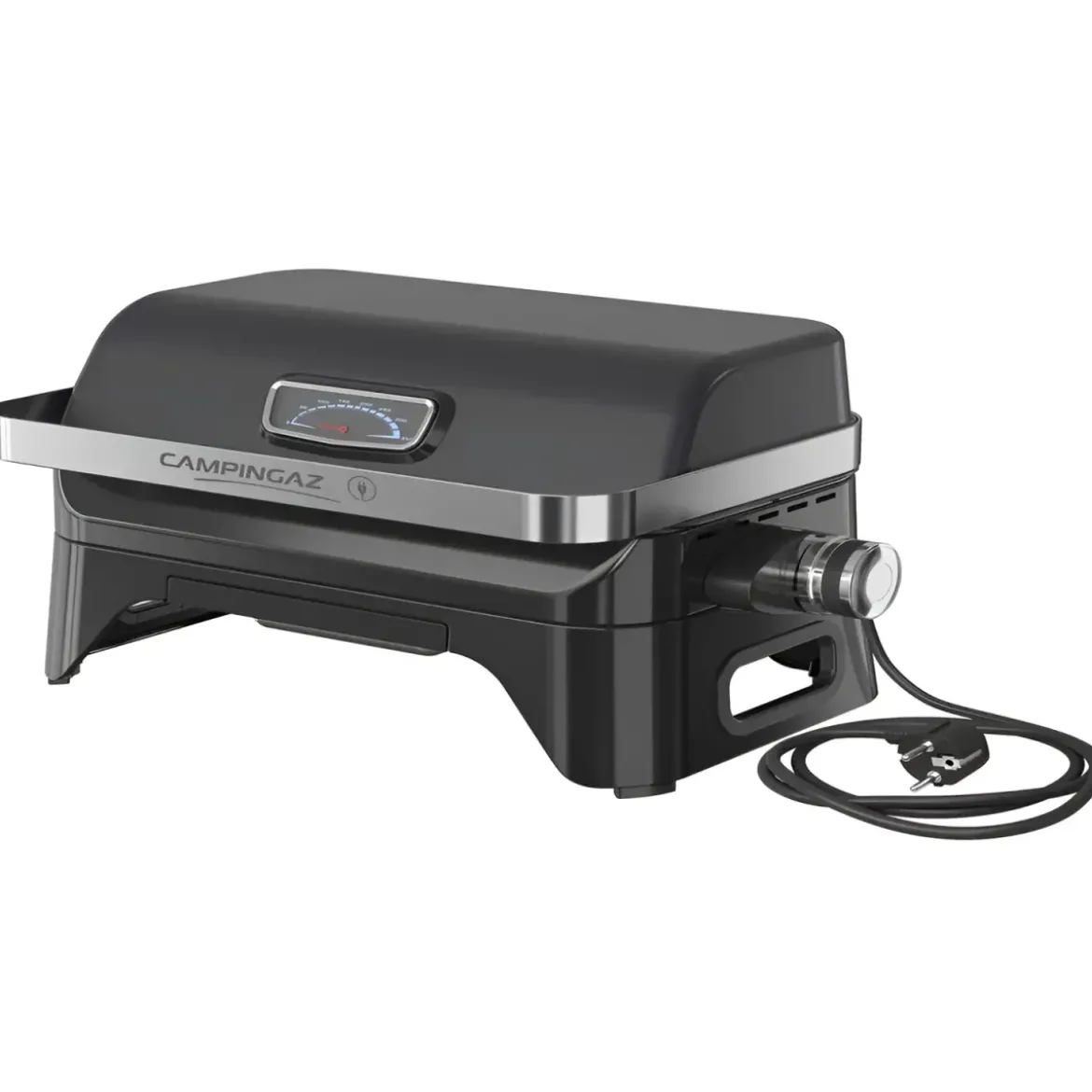 Barbecue Elettrico da Tavolo Campignaz 2200W Griglia Ghisa Coperchio