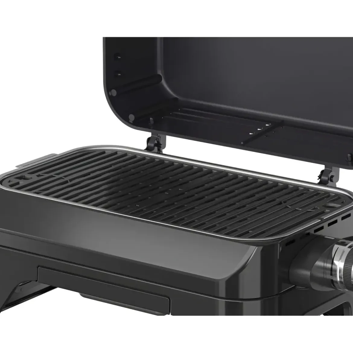 Barbecue Elettrico da Tavolo Campignaz 2200W Griglia Ghisa Coperchio