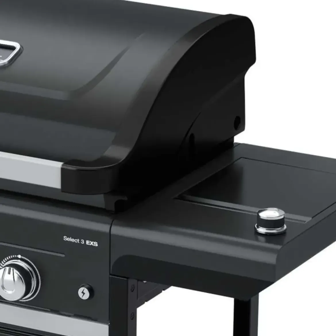 Barbecue Gas GPL 3 Bruciatori Fornello Laterale da Esterno Termometro