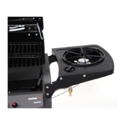 Barbecue Gas 10Kw Piu Saporillo 2 Bruciatori Acciaio Inox 50.6x35.6 Griglia