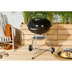 Barbecue Tondo Weber a Carbonella da Giardino 53x54x88 cm