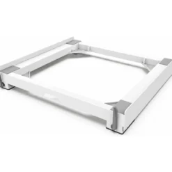 Base per Lavatrice con Ruote Portata 250 kg Antivibrazione Freni