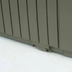 Baule Keter in Resina Effetto Legno Verde 123x53,5x57 250kg