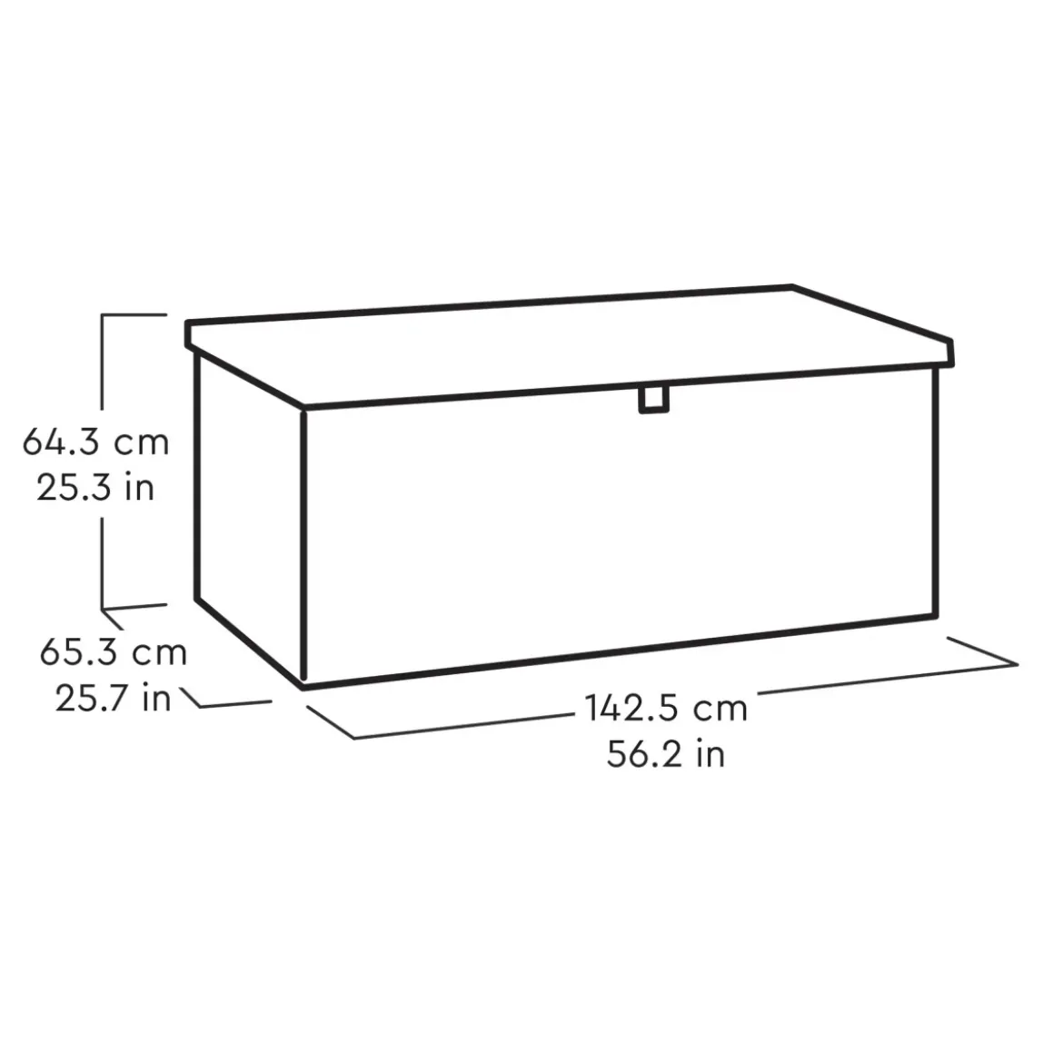 Baule Keter Resina da Esterno 454 L Lucchettabile Effetto Legno Verde