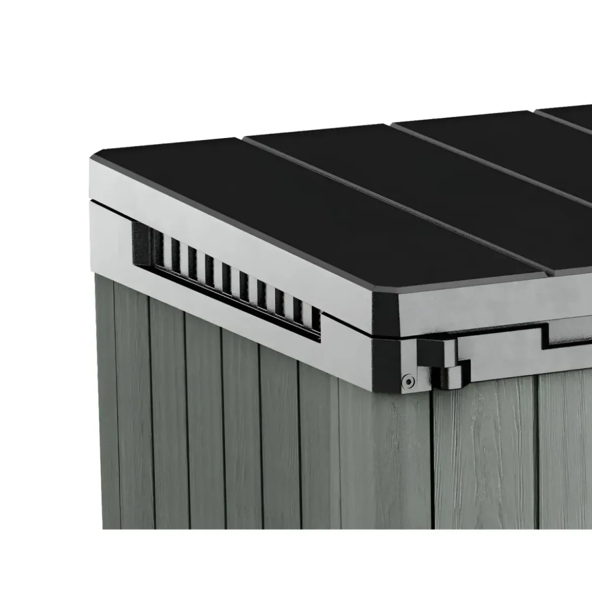 Baule Porta Attrezzi Keter in Resina 1150 L Verde da Giardino Impermeabile