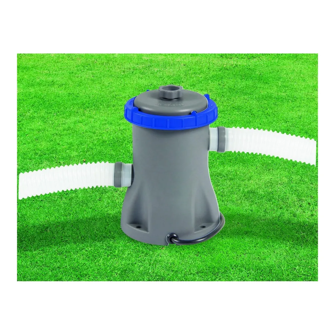 Bestway Piscina Gonfiabile Rotonda 366x76 Fuoriterra con Pompa Filtro Cartuccia