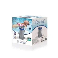 Bestway Pompa Filtro a Cartuccia 1249 l/ora Piscina Filtraggio Depurazione Acqua