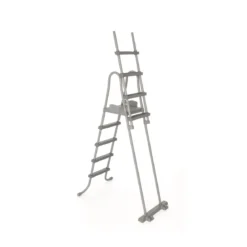 Bestway Scaletta di Sicurezza 4 Gradini per Piscina 132 Fuoriterra Piattaforma