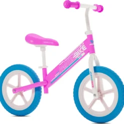 Bicicletta Bambini Equilibrio 2-3 Anni Rosa Senza Pedali Balance Bike