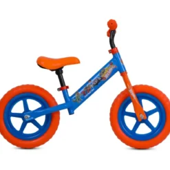 Bicicletta Bambini Hotwheels Senza Pedali 2-3 Anni Azzurro Arancione