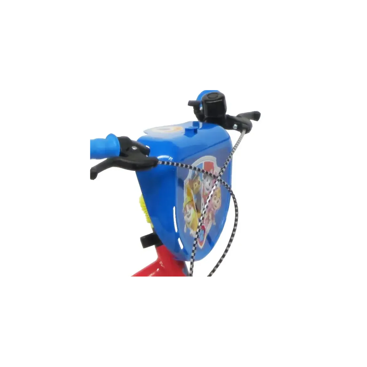 Bicicletta Bambini 16" Paw Patrol Rosso Rotelle Removibili Borraccia