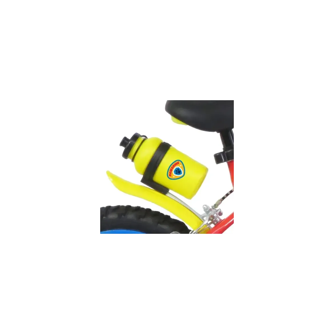 Bicicletta Bambini 14" Paw Patrol Rosso Rotelle Removibili Borraccia