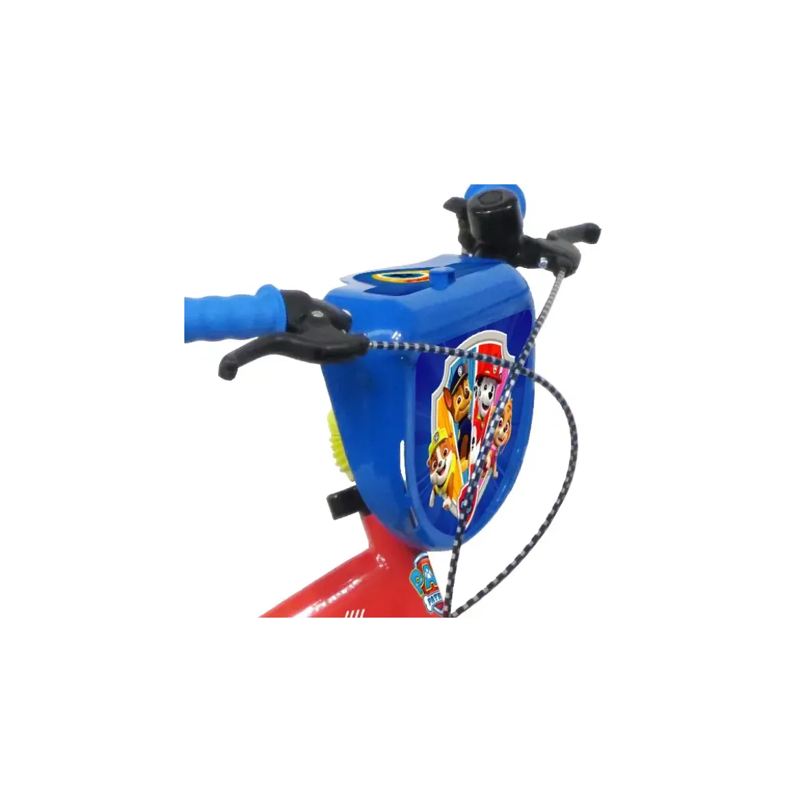 Bicicletta Bambini 14" Paw Patrol Rosso Rotelle Removibili Borraccia