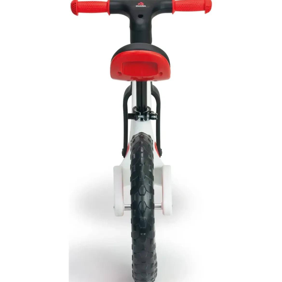Bicicletta Bambini Senza Pedali Bianco Balance Bike Sella Regolabile