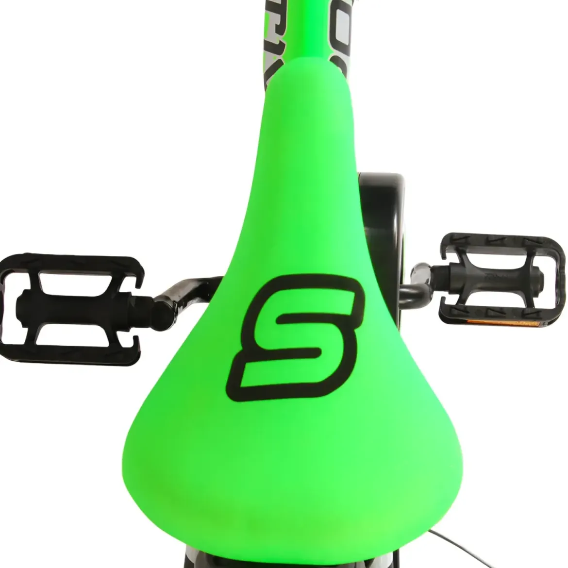 Bicicletta Bambini 12" Sportiva Verde Rotelle Removibili Borraccia