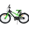 Bicicletta Bambini 20" Sportiva Verde Sportiva Portaborraccia Cavalletto