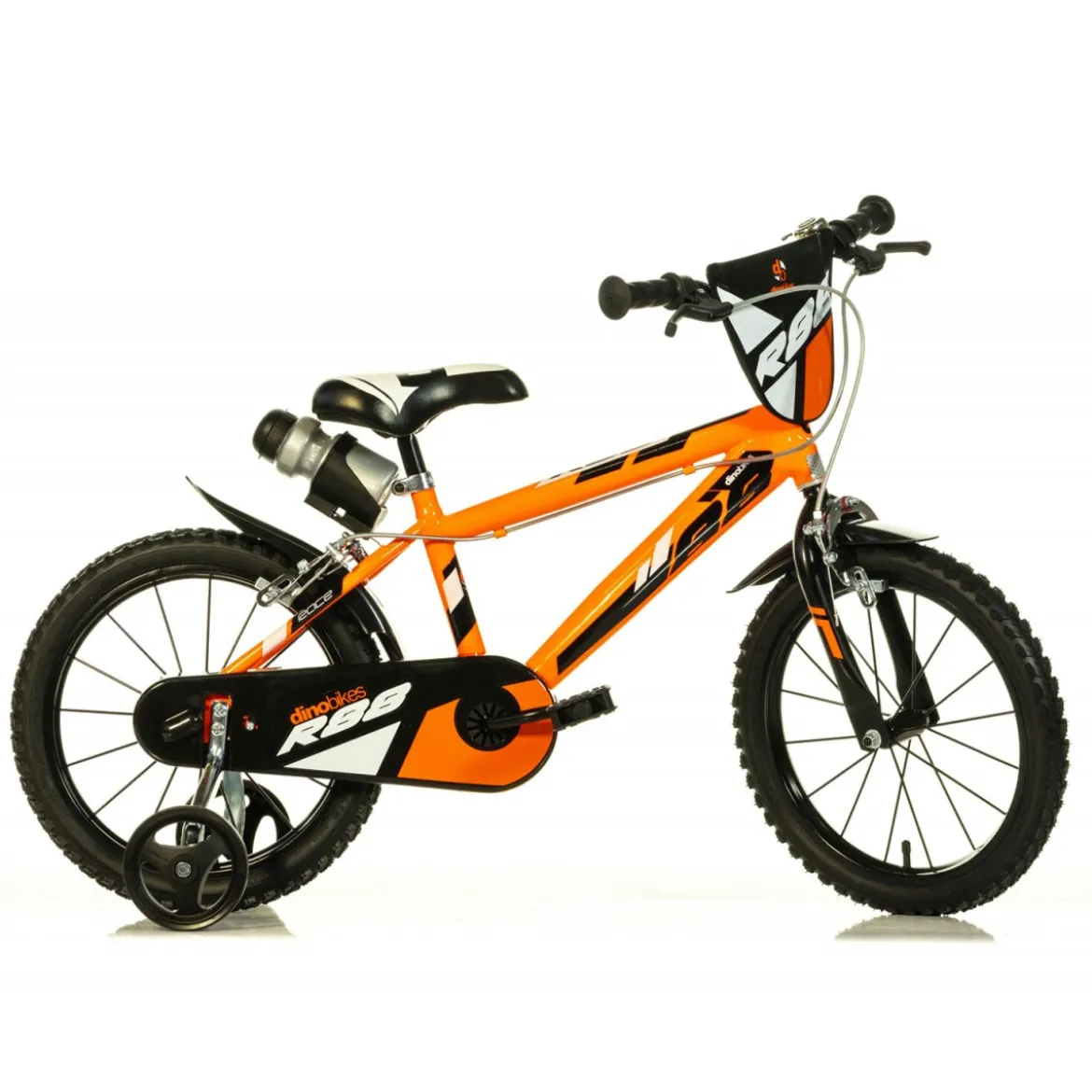Bicicletta Bambino 16 Pollici 4 5 6 7 anni Bici Pedali Rotelle Freni