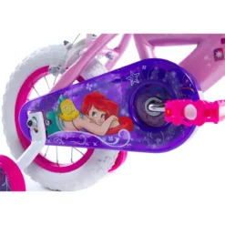 Bicicletta da Bambina Princess Ruota 12 Pollici Bici con Rotelle Freni