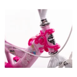 Bicicletta da Bambina Princess Ruota 14 Pollici Bici con Rotelle Freni