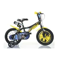 Bicicletta da Bambino Batman Ruota 16 Pollici 4 5 6 7 anni Bimbo Rotelle Freni