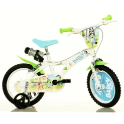 Bicicletta da Bambino Bluey 14 Pollici 3 4 5 6 anni con Rotelle