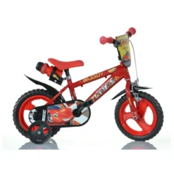 Bicicletta da Bambino 12 Pollici Cars 3 4 5 anni Bici Bimbo Rotelle